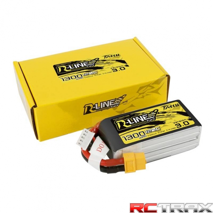 Akumulator Tattu R-Line Version 3.0 1300mAh 14,8V 120C 4S1P XT60