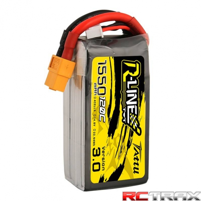 Akumulator Tattu R-Line Version 3.0 1550mAh 14,8V 120C 4S1P XT60