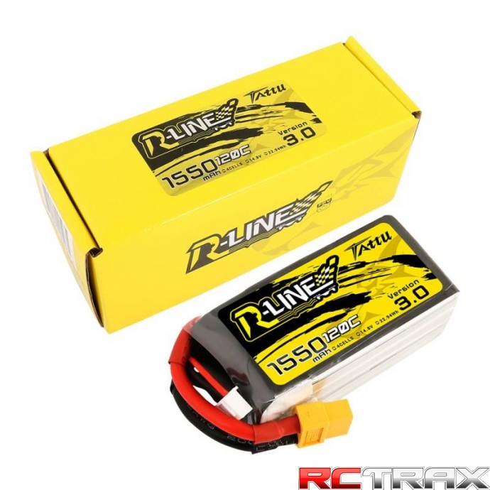 Akumulator Tattu R-Line Version 3.0 1550mAh 14,8V 120C 4S1P XT60