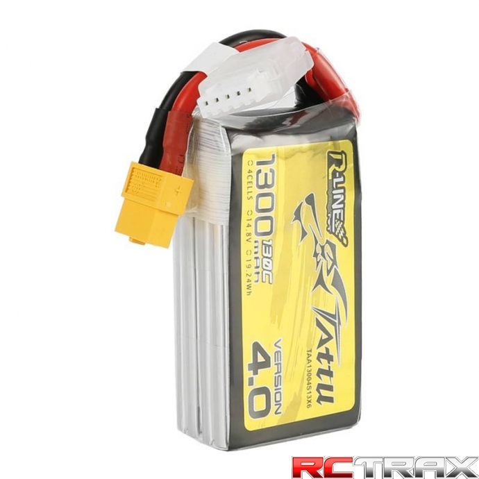 Akumulator Tattu R-Line Version 4.0 1300mAh 14,8V 130C 4S1P XT60