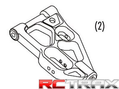 Ansmann Tamiya SP Virus przedni dolny wahacz 554150004