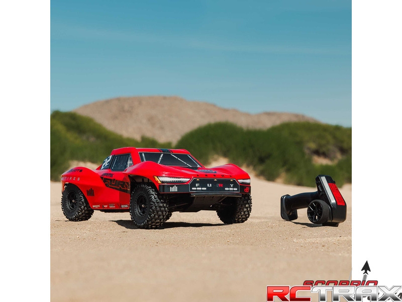Arrma Fury Mega 550 2WD 1:10 Smart RTR czerwony