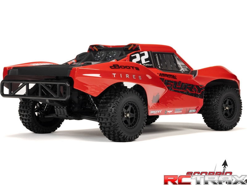 Arrma Fury Mega 550 2WD 1:10 Smart RTR czerwony