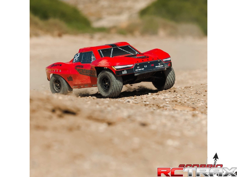 Arrma Fury Mega 550 2WD 1:10 Smart RTR czerwony