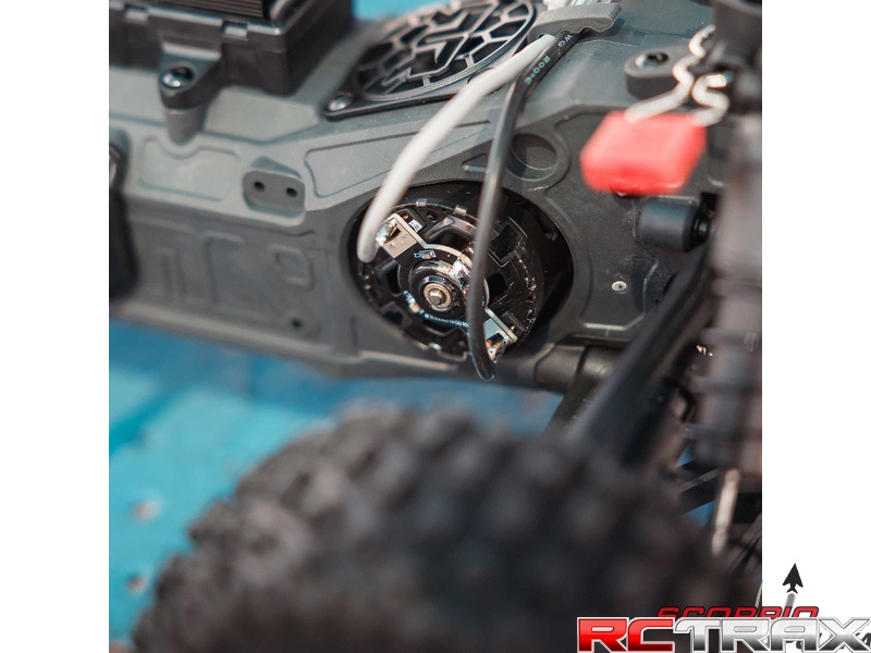 Arrma Fury Mega 550 2WD 1:10 Smart RTR niebieski