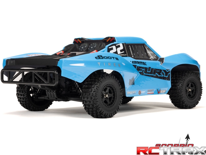 Arrma Fury Mega 550 2WD 1:10 Smart RTR niebieski