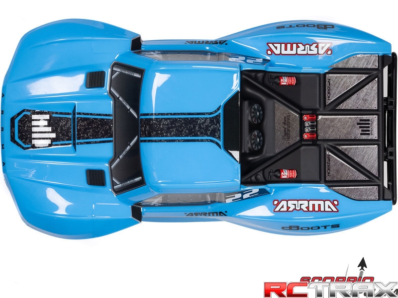 Arrma Fury Mega 550 2WD 1:10 Smart RTR niebieski