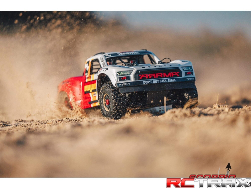 Arrma Mojave 4S BLX 1:8 RTR biało/czerwony