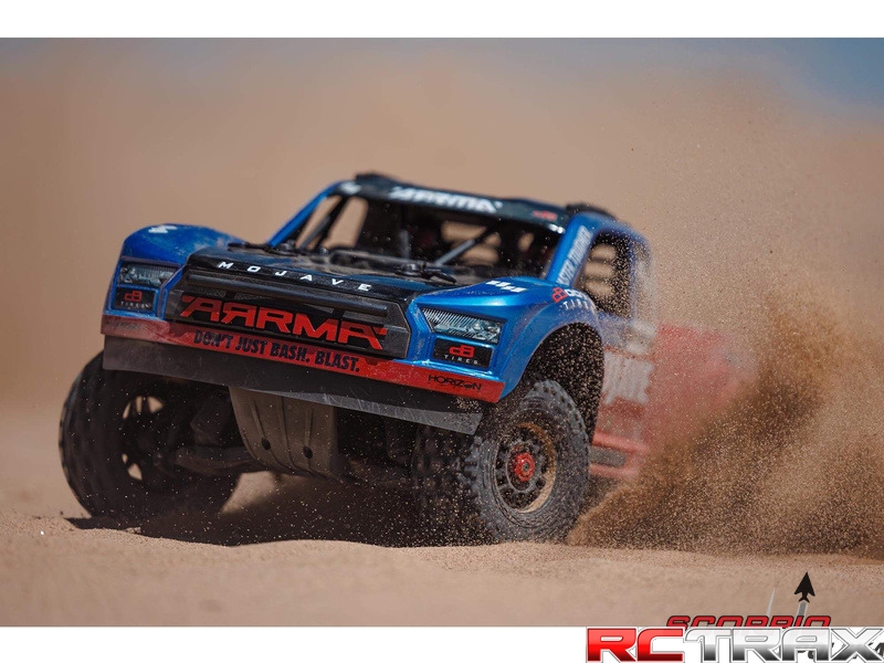 Arrma Mojave 4S BLX 1:8 RTR biało/czerwony