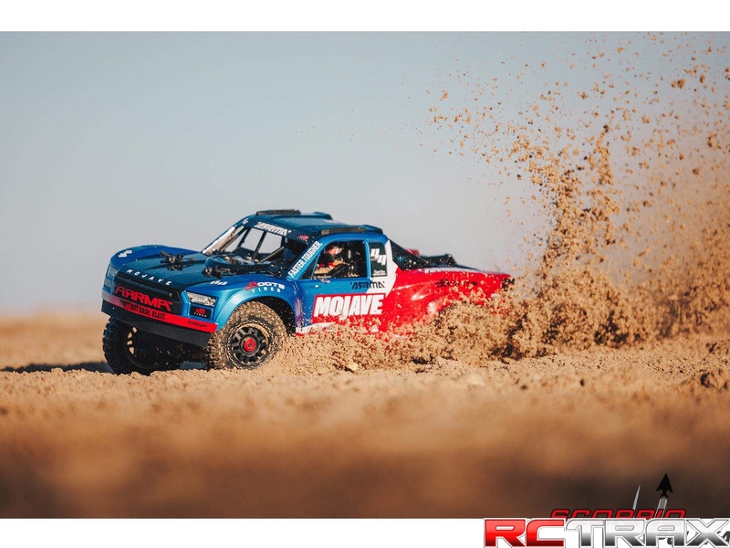 Arrma Mojave 4S BLX 1:8 RTR biało/czerwony