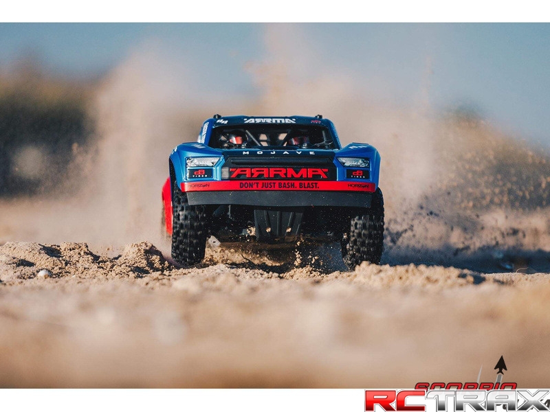 Arrma Mojave 4S BLX 1:8 RTR biało/czerwony