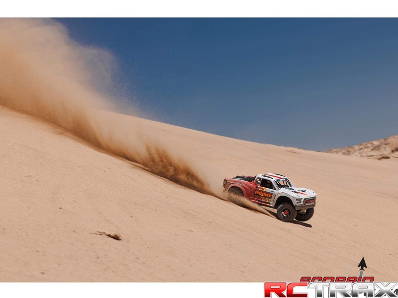 Arrma Mojave 4S BLX 1:8 RTR biało/czerwony