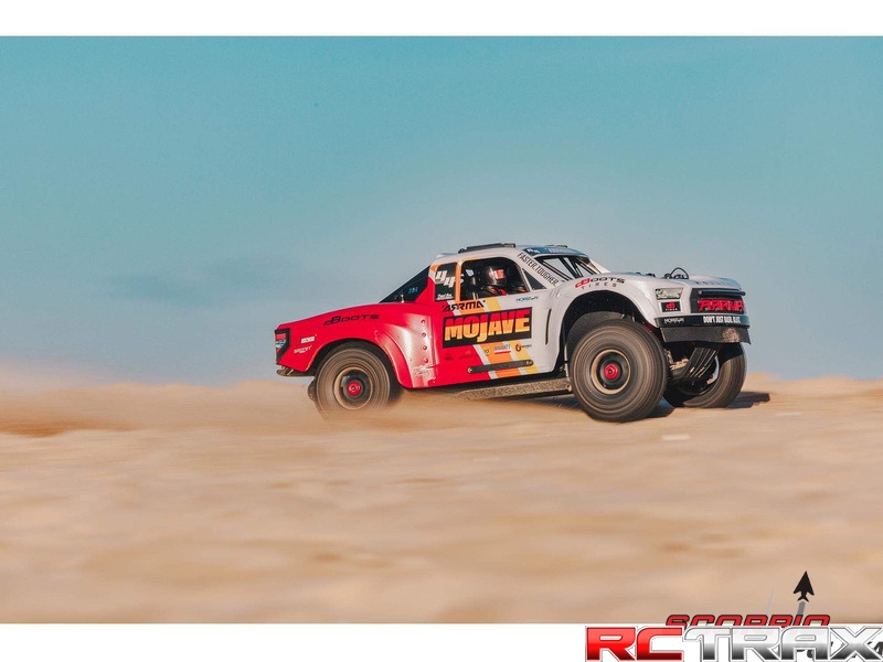 Arrma Mojave 4S BLX 1:8 RTR biało/czerwony