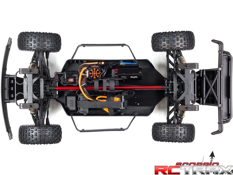 Arrma Mojave 6S V2 BLX 1:7 4WD RTR czerwony