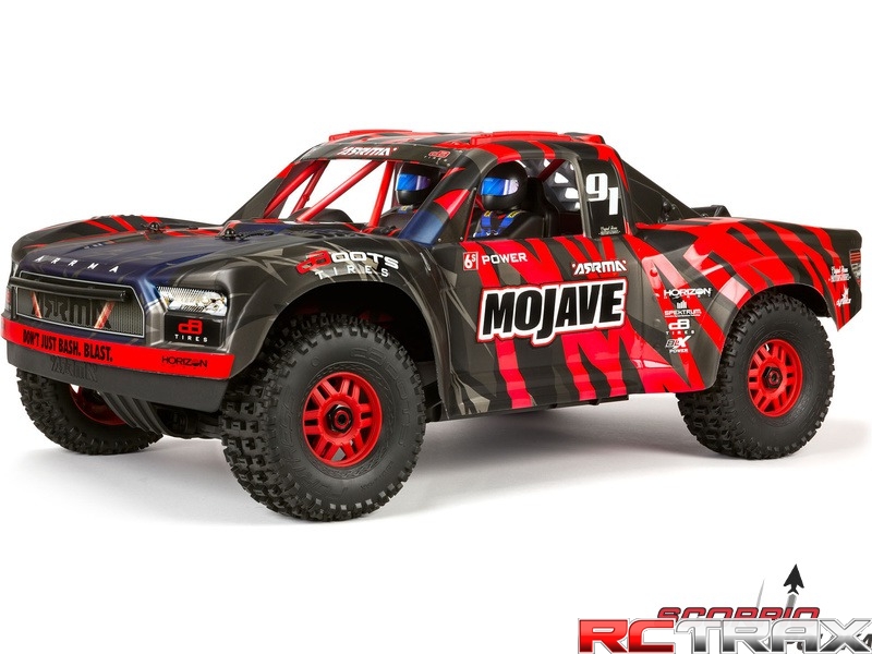 Arrma Mojave 6S V2 BLX 1:7 4WD RTR czerwony