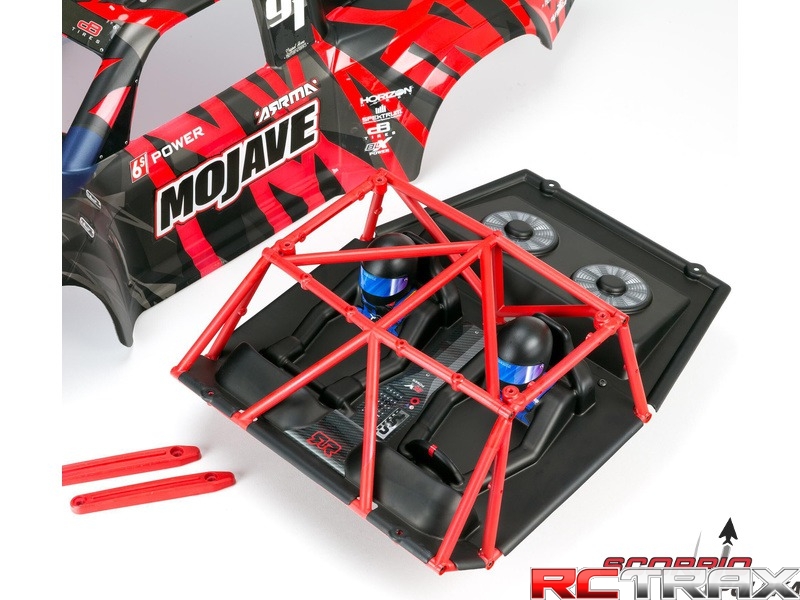 Arrma Mojave 6S V2 BLX 1:7 4WD RTR czerwony