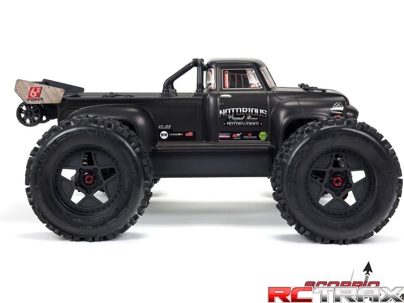 Arrma Notorious 6S V5 BLX 1:8 4WD RTR czarny