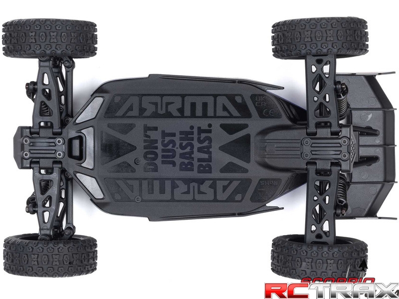 Arrma Typhon Grom 1:18 4WD Smart RTR czerwony/biały