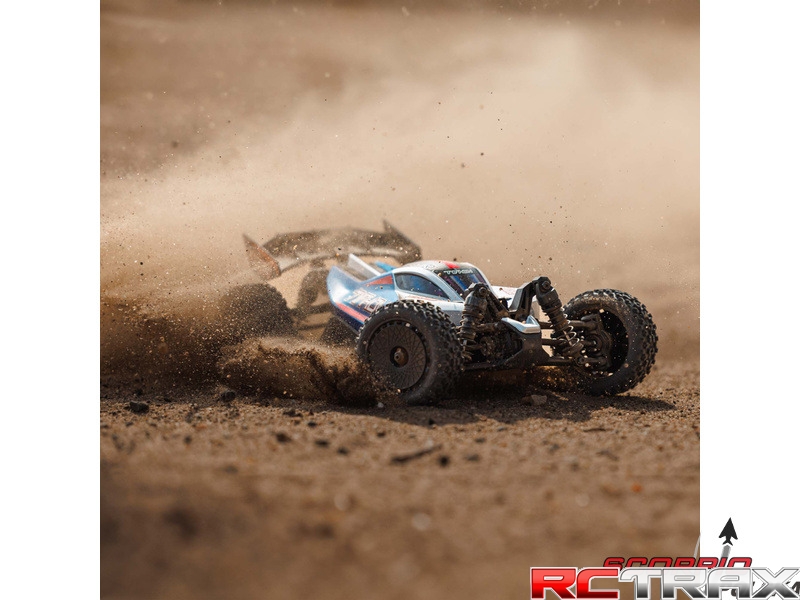 Arrma Typhon Grom 1:18 4WD Smart RTR czerwony/biały