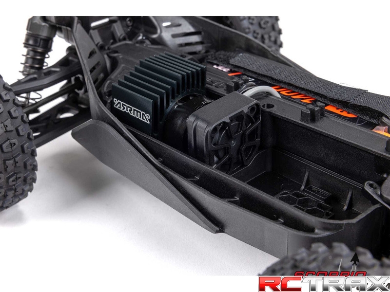 Arrma Typhon Grom 1:18 4WD Smart RTR czerwony/biały