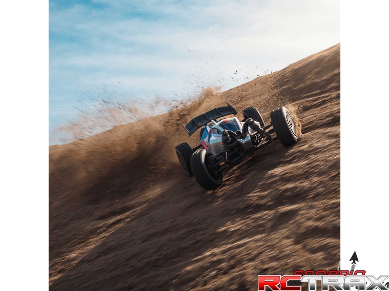 Arrma Typhon Grom 1:18 4WD Smart RTR czerwony/biały