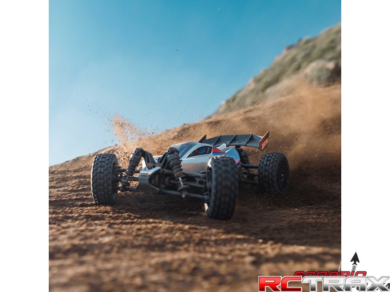 Arrma Typhon Grom 1:18 4WD Smart RTR czerwony/biały