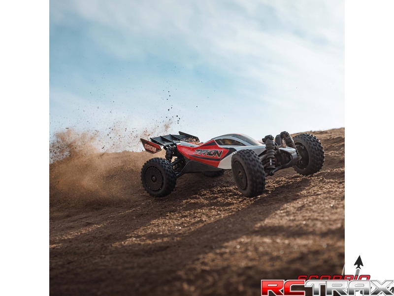 Arrma Typhon Grom 1:18 4WD Smart RTR czerwony/biały