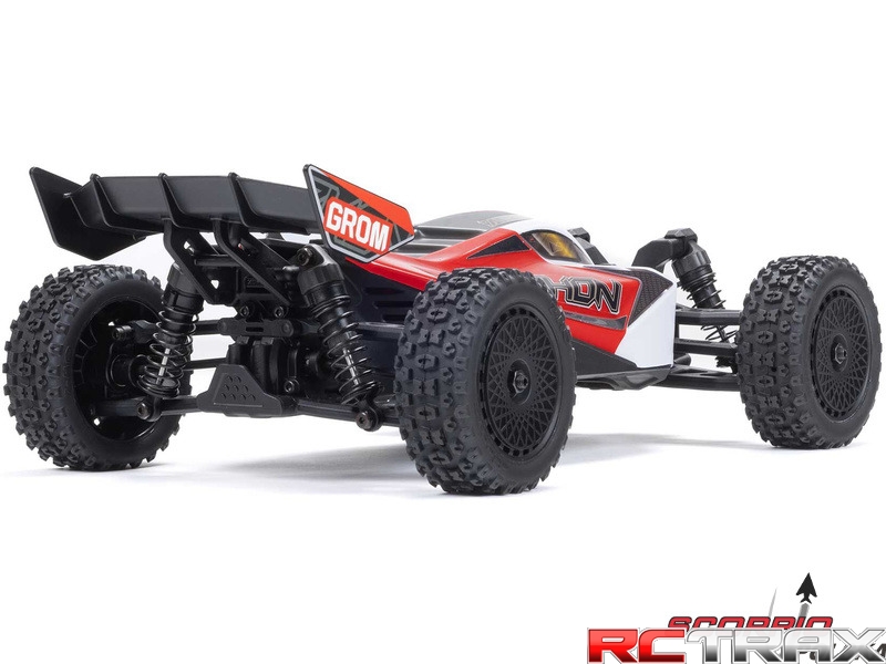 Arrma Typhon Grom 1:18 4WD Smart RTR czerwony/biały