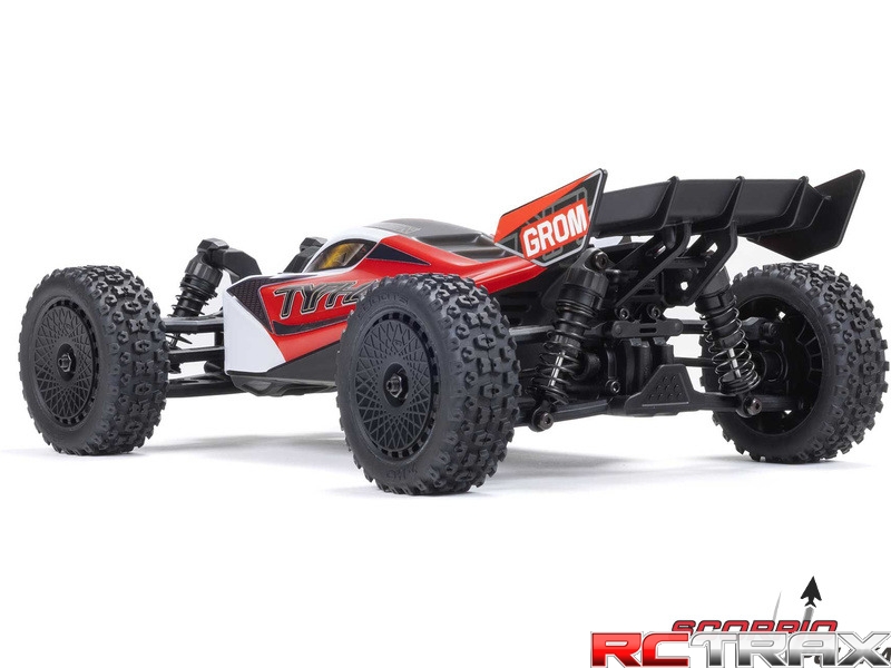 Arrma Typhon Grom 1:18 4WD Smart RTR czerwony/biały