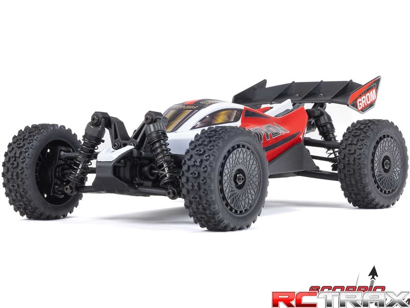 Arrma Typhon Grom 1:18 4WD Smart RTR czerwony/biały