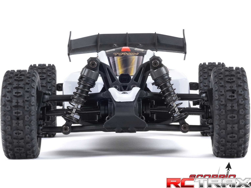 Arrma Typhon Grom 1:18 4WD Smart RTR czerwony/biały