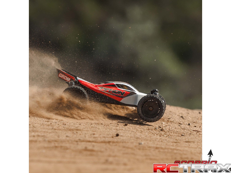 Arrma Typhon Grom 1:18 4WD Smart RTR czerwony/biały