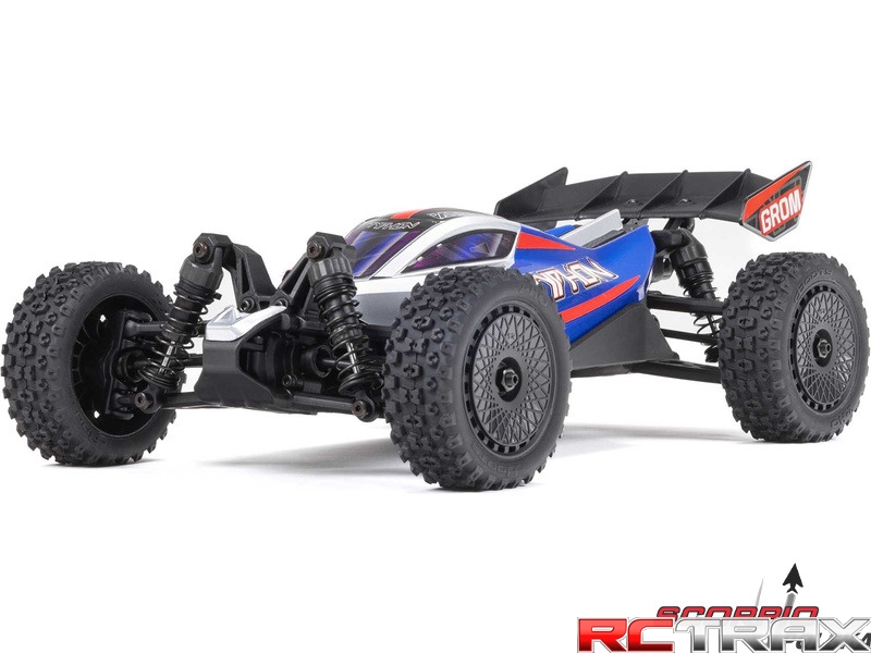 Arrma Typhon Grom 1:18 4WD Smart RTR niebieski/srebrny