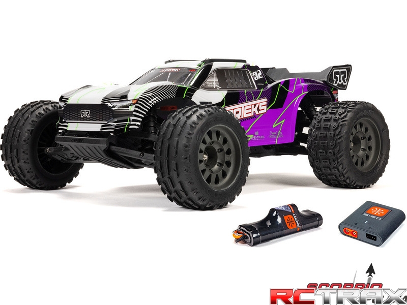 Arrma Vorteks Mega 550 2WD 1:10 Smart RTR fioletowy