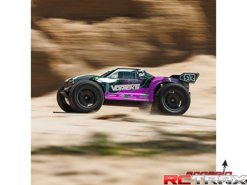 Arrma Vorteks Mega 550 2WD 1:10 Smart RTR fioletowy