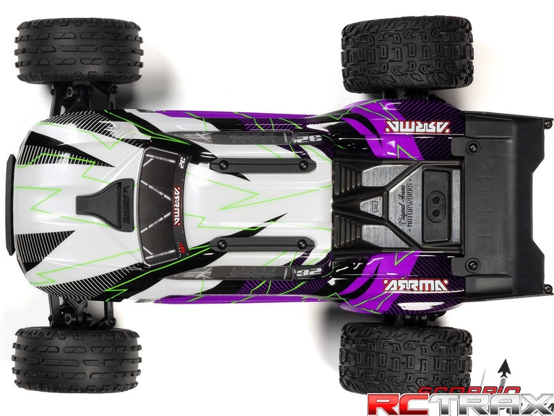 Arrma Vorteks Mega 550 2WD 1:10 Smart RTR fioletowy