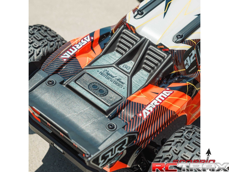 Arrma Vorteks Mega 550 2WD 1:10 Smart RTR pomarańczowy