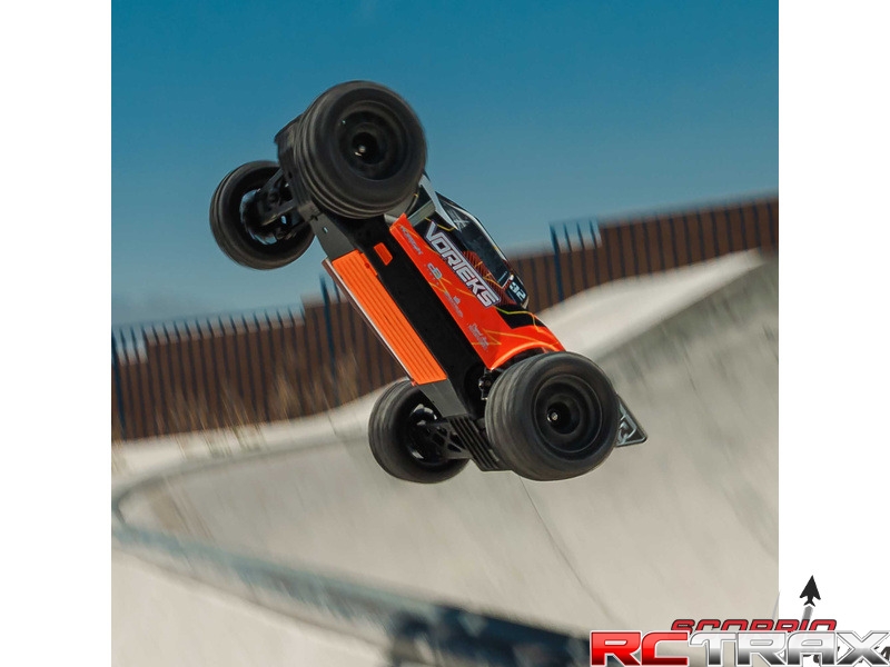 Arrma Vorteks Mega 550 2WD 1:10 Smart RTR pomarańczowy