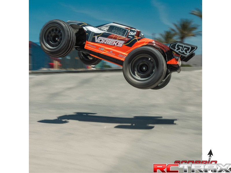 Arrma Vorteks Mega 550 2WD 1:10 Smart RTR pomarańczowy