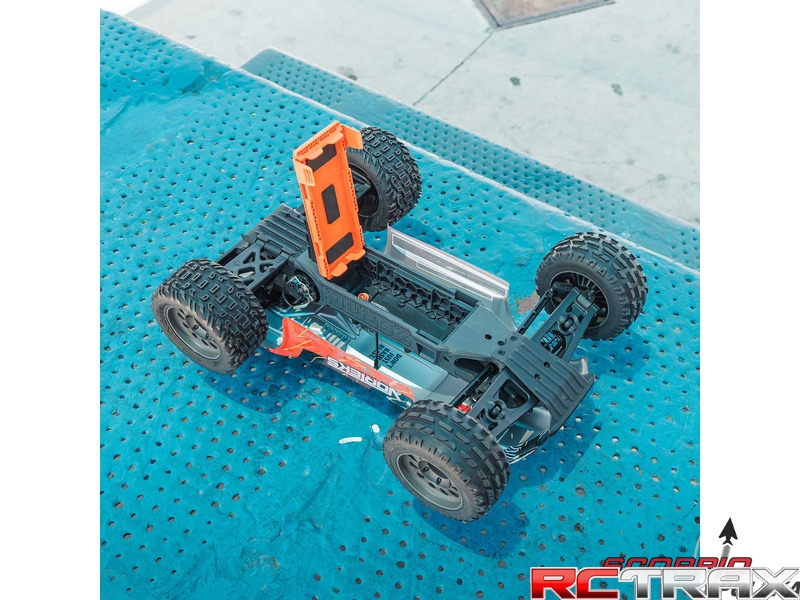 Arrma Vorteks Mega 550 2WD 1:10 Smart RTR pomarańczowy