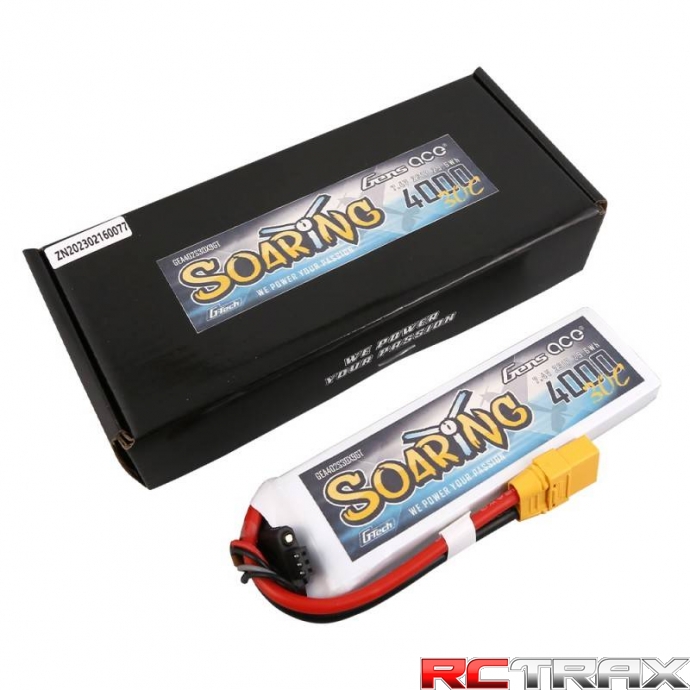 4000mAh 7,4V 30C Gens Ace G-Tech Soaring 2S1P XT90
