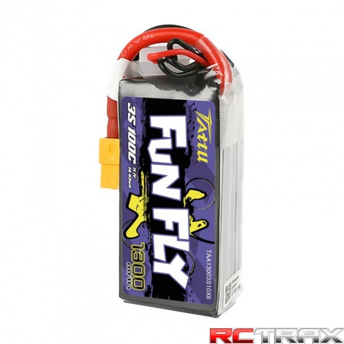 1300mAh 11,1V 100C Tattu Funfly 3S1P