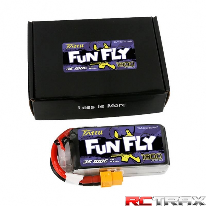 1300mAh 11,1V 100C Tattu Funfly 3S1P