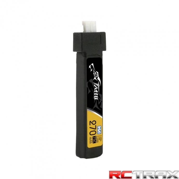 Battery Tattu LiPo 270mAh 3.8V 75C 1S1P JST-PHR 2.0 (5pcs)