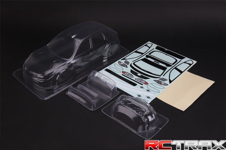 CARTEN WRX 1/10 TC 190mm przeźroczysta karoseria
