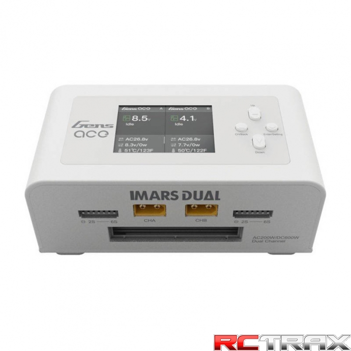 Charger GensAce IMARS Dual Channel AC200W/DC300Wx2