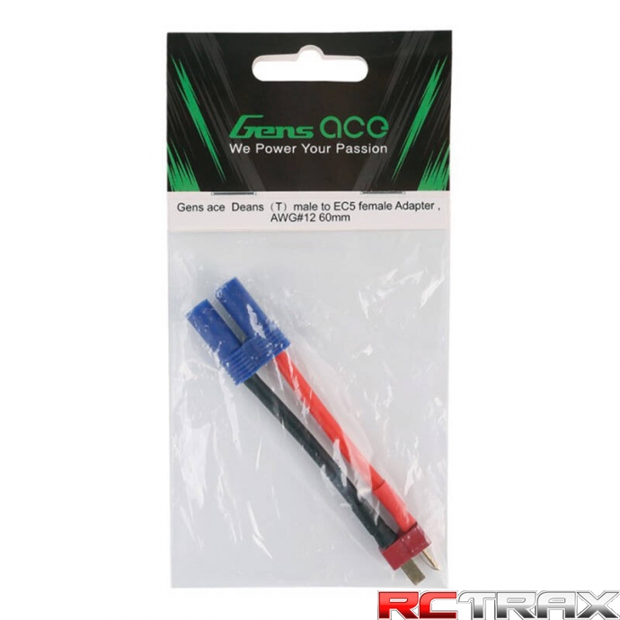 Deans(T) male to EC5 female adapter