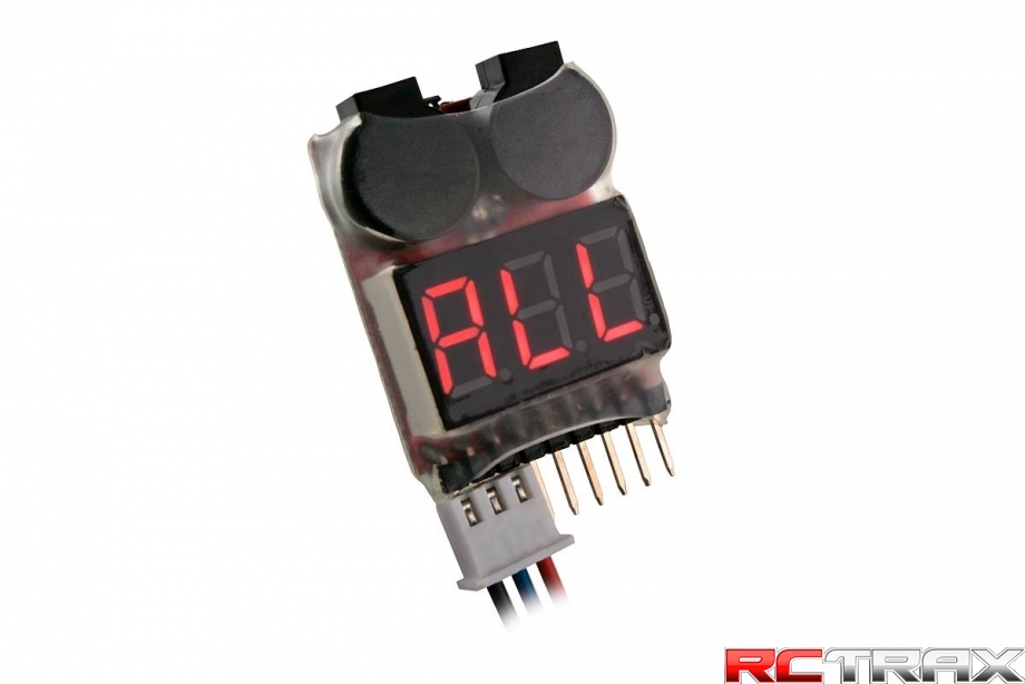 Digital voltage meter 2-8S Lipo alarm