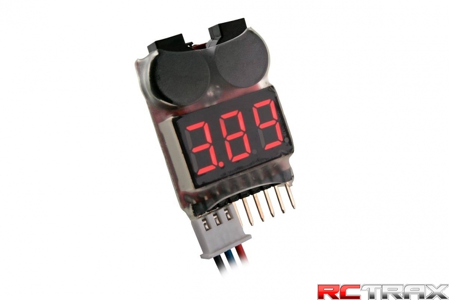 Digital voltage meter 2-8S Lipo alarm
