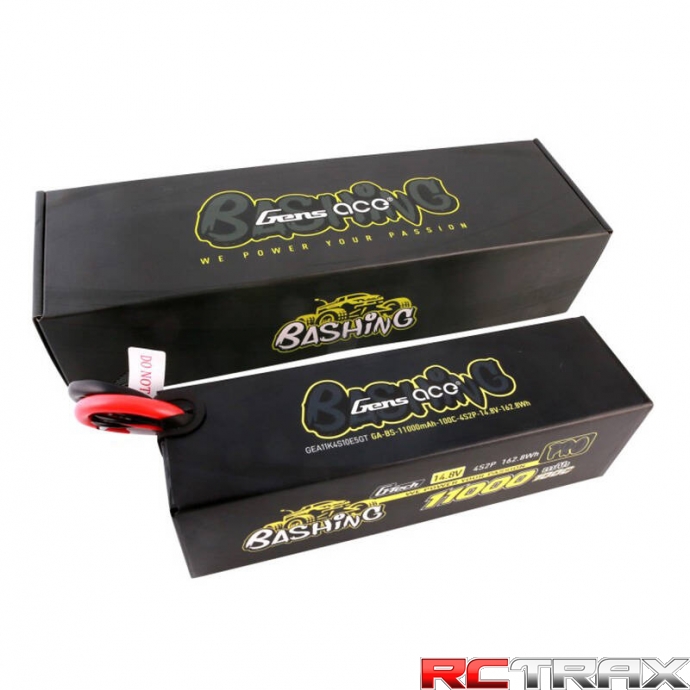 11000mAh 14.8V 100C bateria Gens Ace G-Tech Bashing 4S2P LiPo EC5